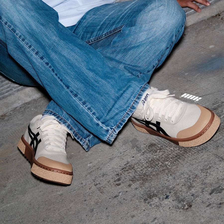 Giày Asics Court Trail 'White Black' 1203A146-021 - Ảnh 3