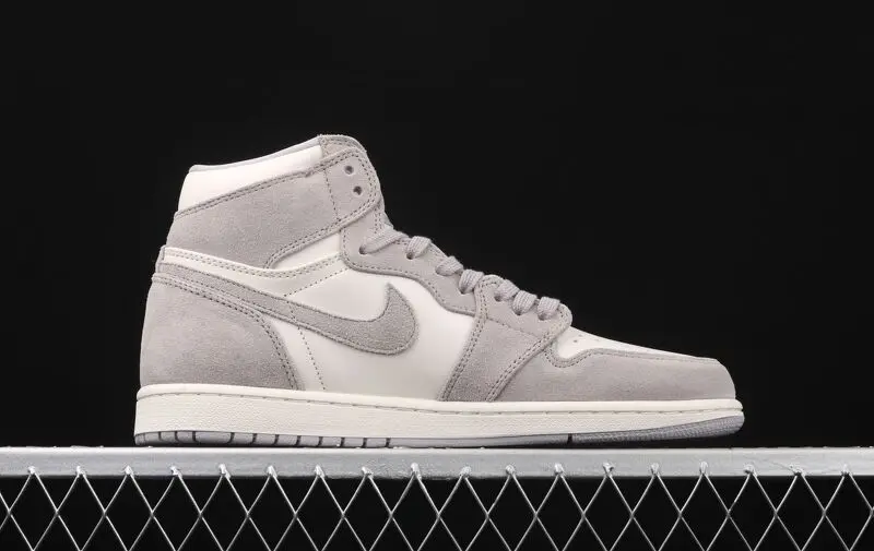 Giày Nike Air Jordan 1 High Premium 'Atmosphere Grey' AH7389-101 - Ảnh 6