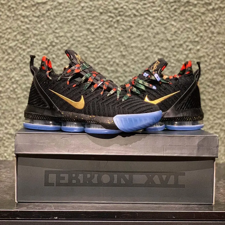 Giày Nike Lebron 16 KC 'Watch the Throne' Cl1517-001 - Ảnh 4