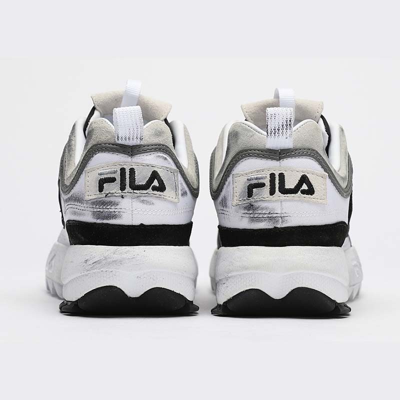 Giày Fila Disruptor 2 White " Cá Mập" Washing FS1HTB1211X - Ảnh 2