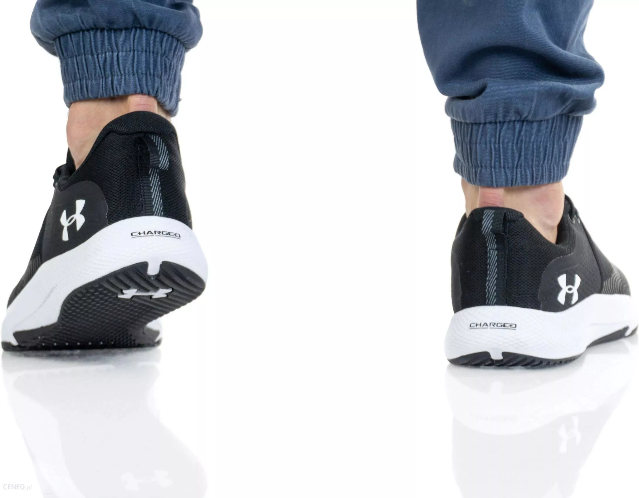 Giày Under Armour Charged Engage 'Black' 3022616-001 - Ảnh 5