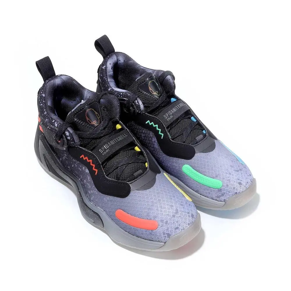 Alternative view of Giày Adidas Basketball Shoes D.O.N. Issue 3 'Universe Black' GW3647