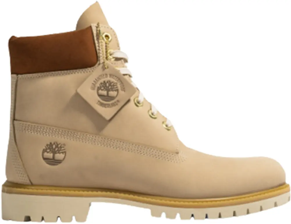 Giày Timberland Men's 6-Inch Waterproof Light Beige Nubuck A2JBX