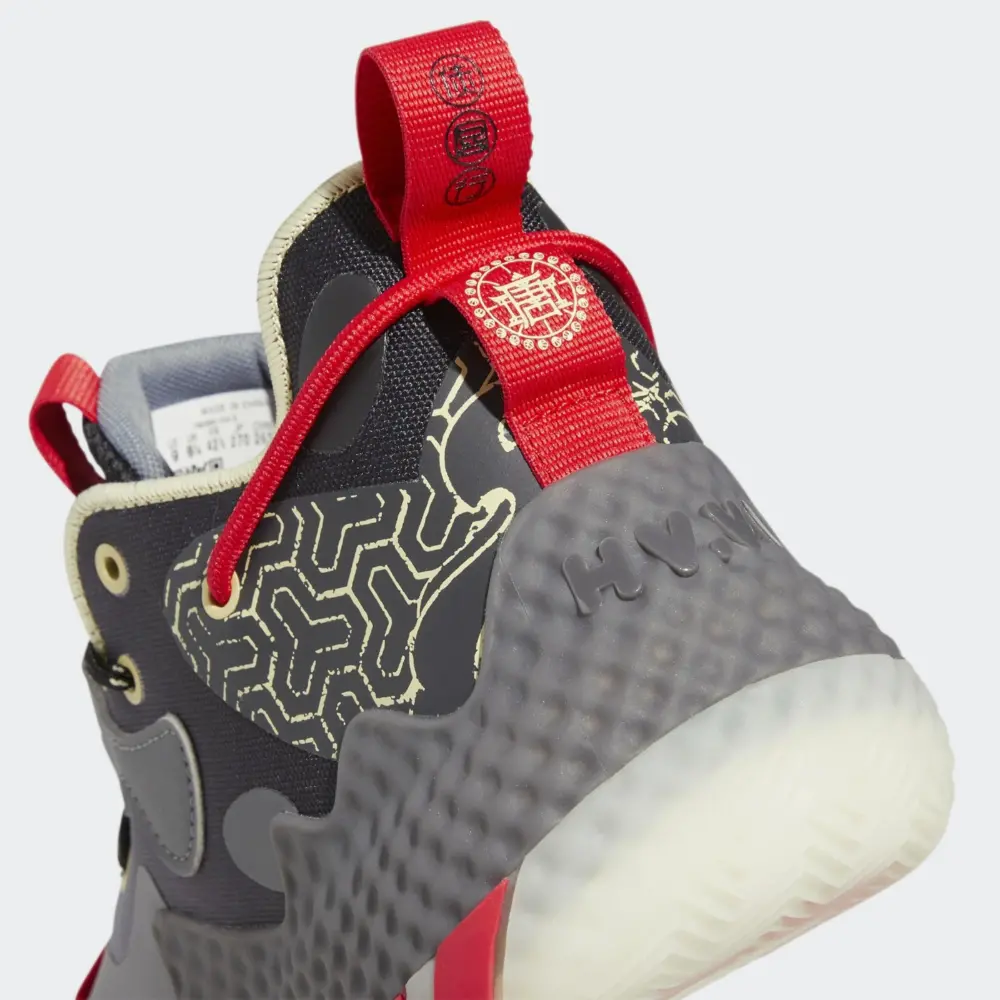 Giày Adidas Harden Vol 6 'White Grey' FZ6007 - Ảnh 5