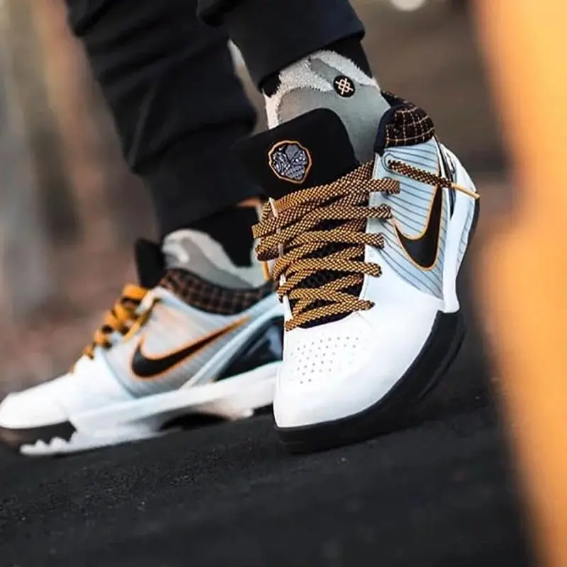 Giày Nike Kobe 4 Protro 'White Black Del Sol' AV6339-101 - Ảnh 3