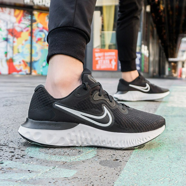 Giày Nike Renew Run 2 'Black White' CU3504-005 - Ảnh 4