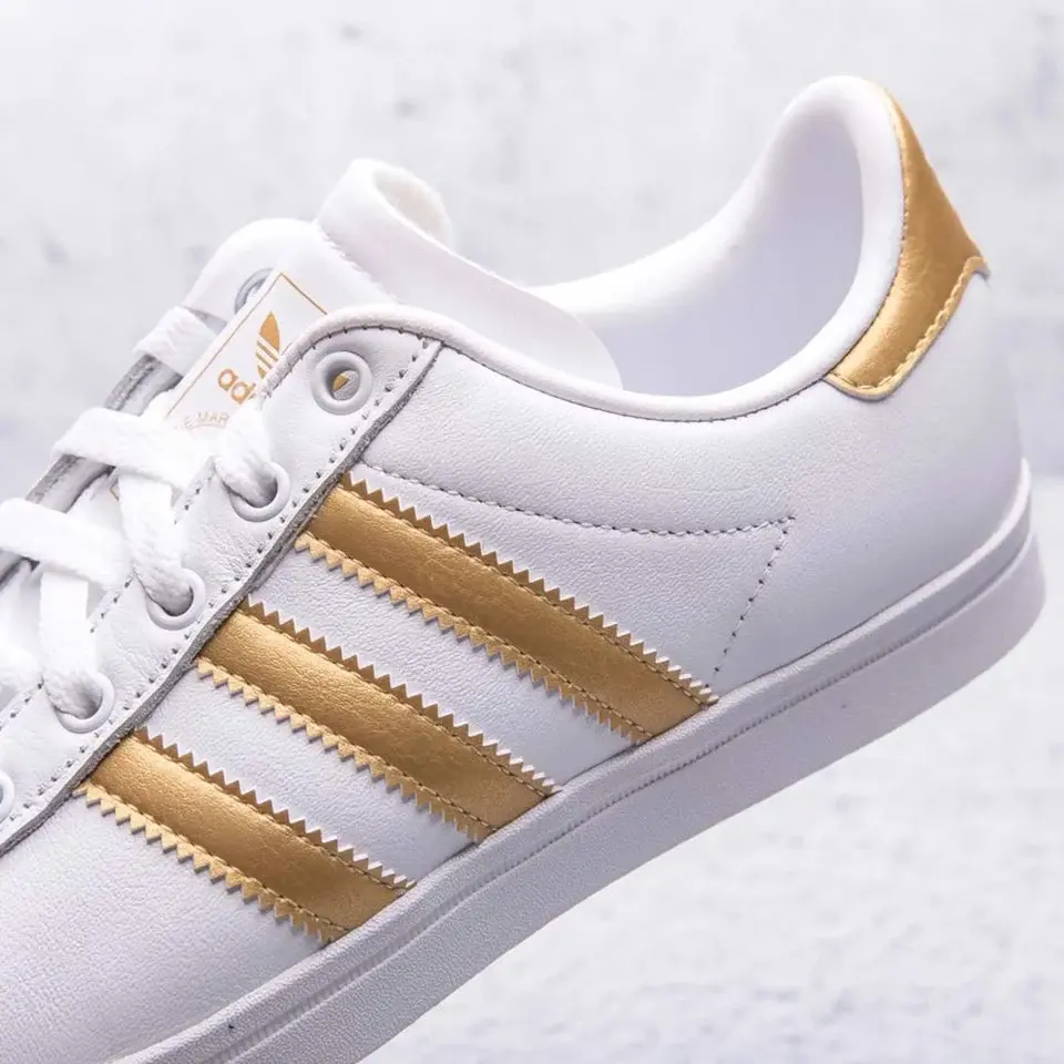 Giày Adidas Wmns Coast Star 'White Gold Metallic' EE6200 - Ảnh 4