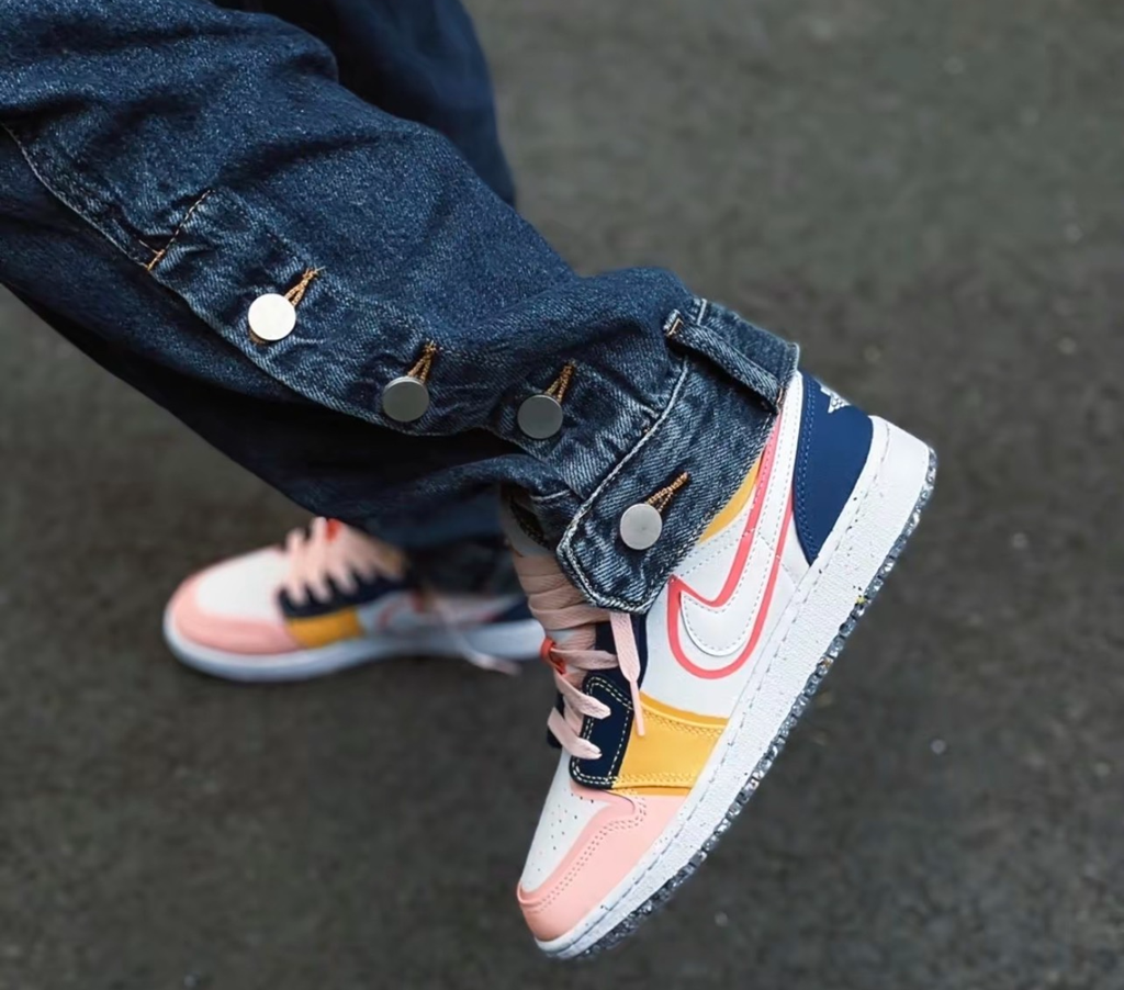 Giày Nike Air Jordan 1 Low SE ‘Coral Pink’ DV1323-100 - Ảnh 6