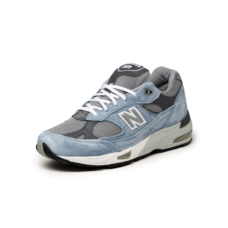 Giày New Balance 991 Made in England 'Dusty Blue' M991BGG - Ảnh 4