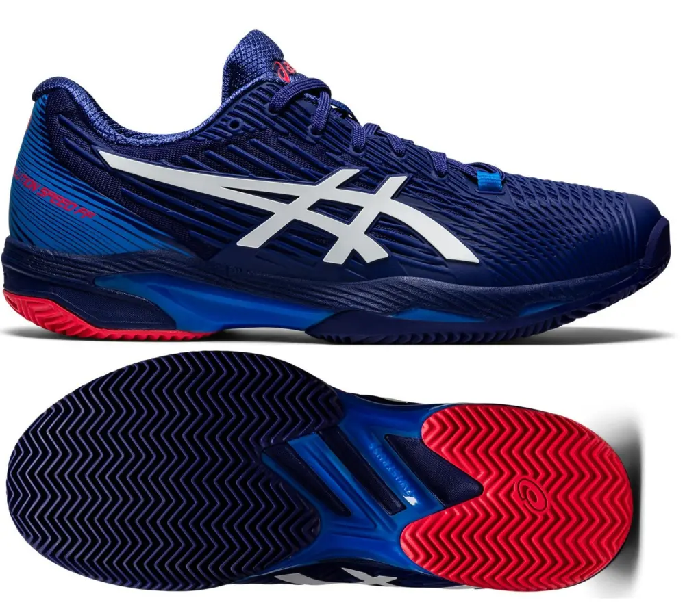 Giày Asics Solution Speed FF 2 Clay 'Dive Blue' 1041A187-401 - Ảnh 4