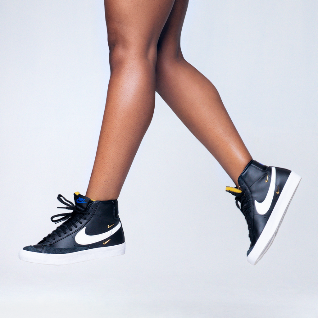 Giày Nike Wmns Blazer Mid '77 SE 'Sisterhood Metallic Gold' CZ4627-001 - Ảnh 3