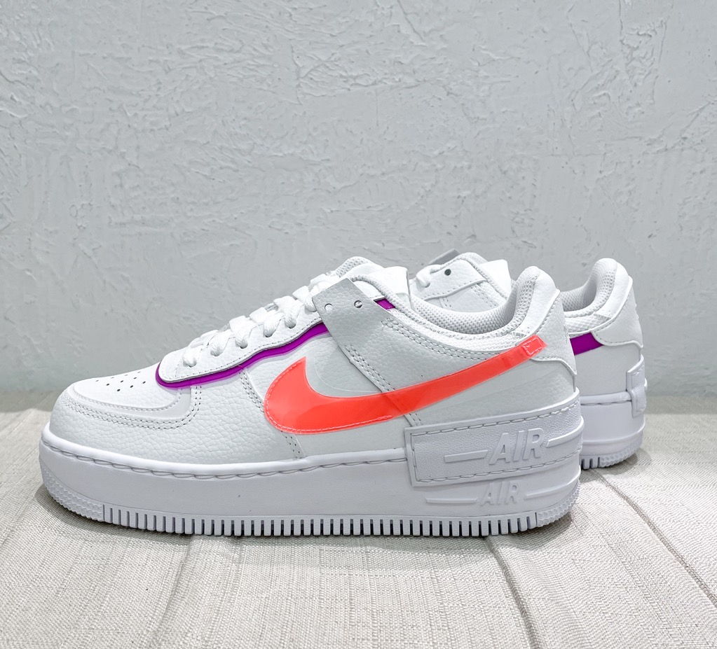 Giày Nike Air Force 1 Shadow Summit White Bright Mango DH3859-100 - Ảnh 3