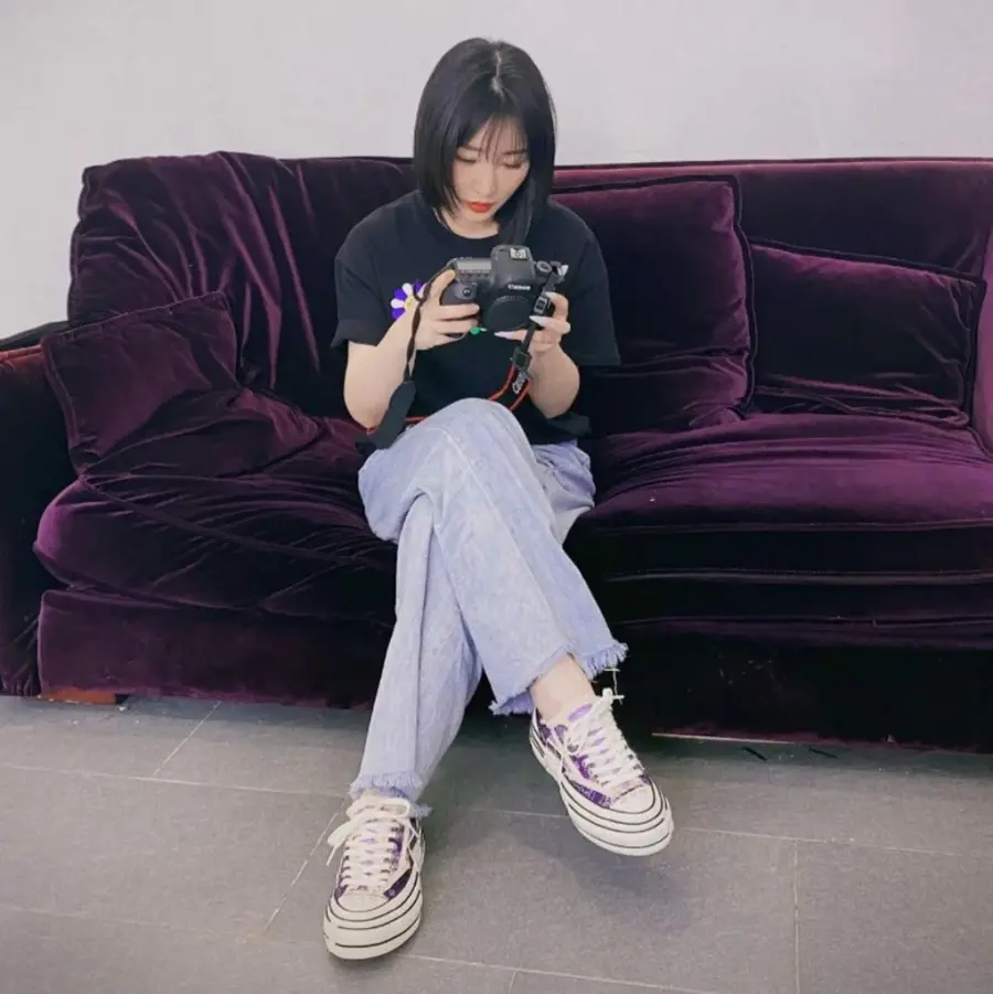 Giày xVESSEL G.O.P Violet Paisleys F21X14Z - Ảnh 8