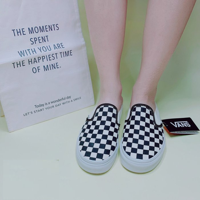 Giày Vans Slip On 'Checkerd Mule' VN0004KTE01 - Ảnh 6