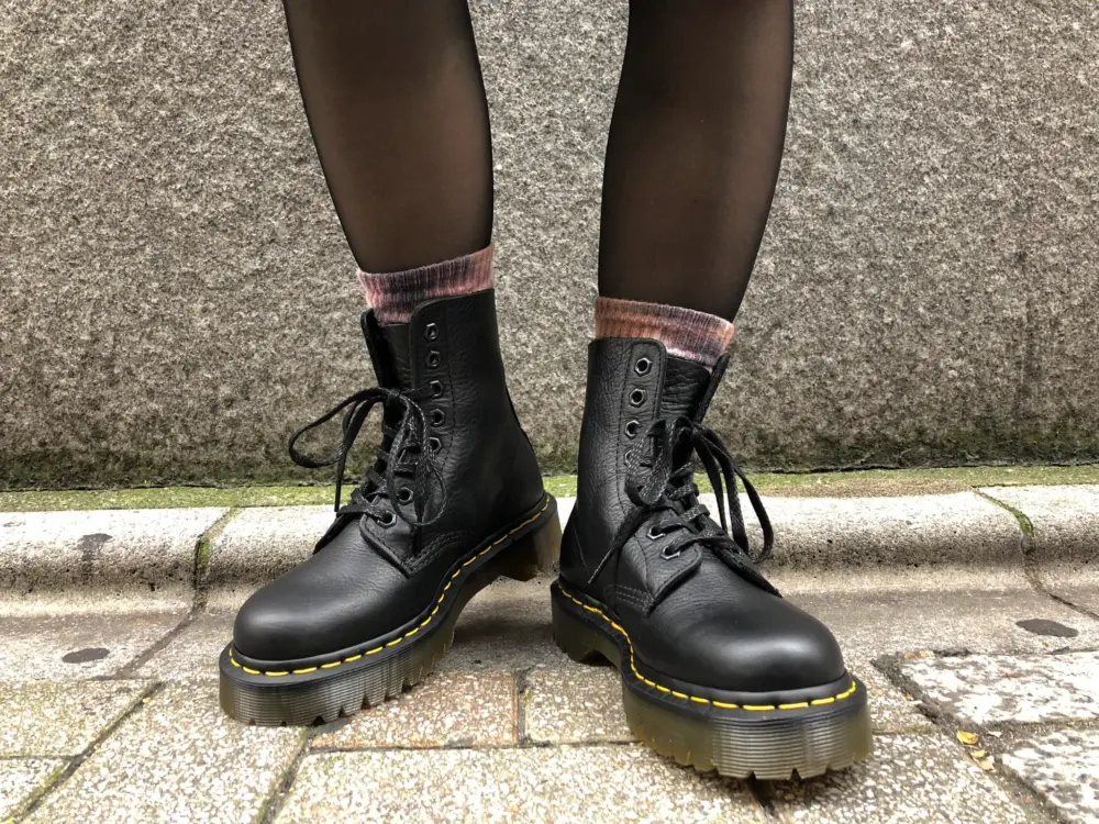 Alternative view of Giày Dr.Martens 1460 Pascal Bex Leather Lace Up 'Black' 26981001