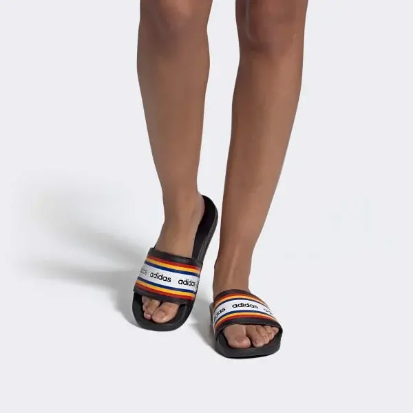 Dép Adidas FARM Rio Adilette Comfort Slides - Black EF0854 - Ảnh 5