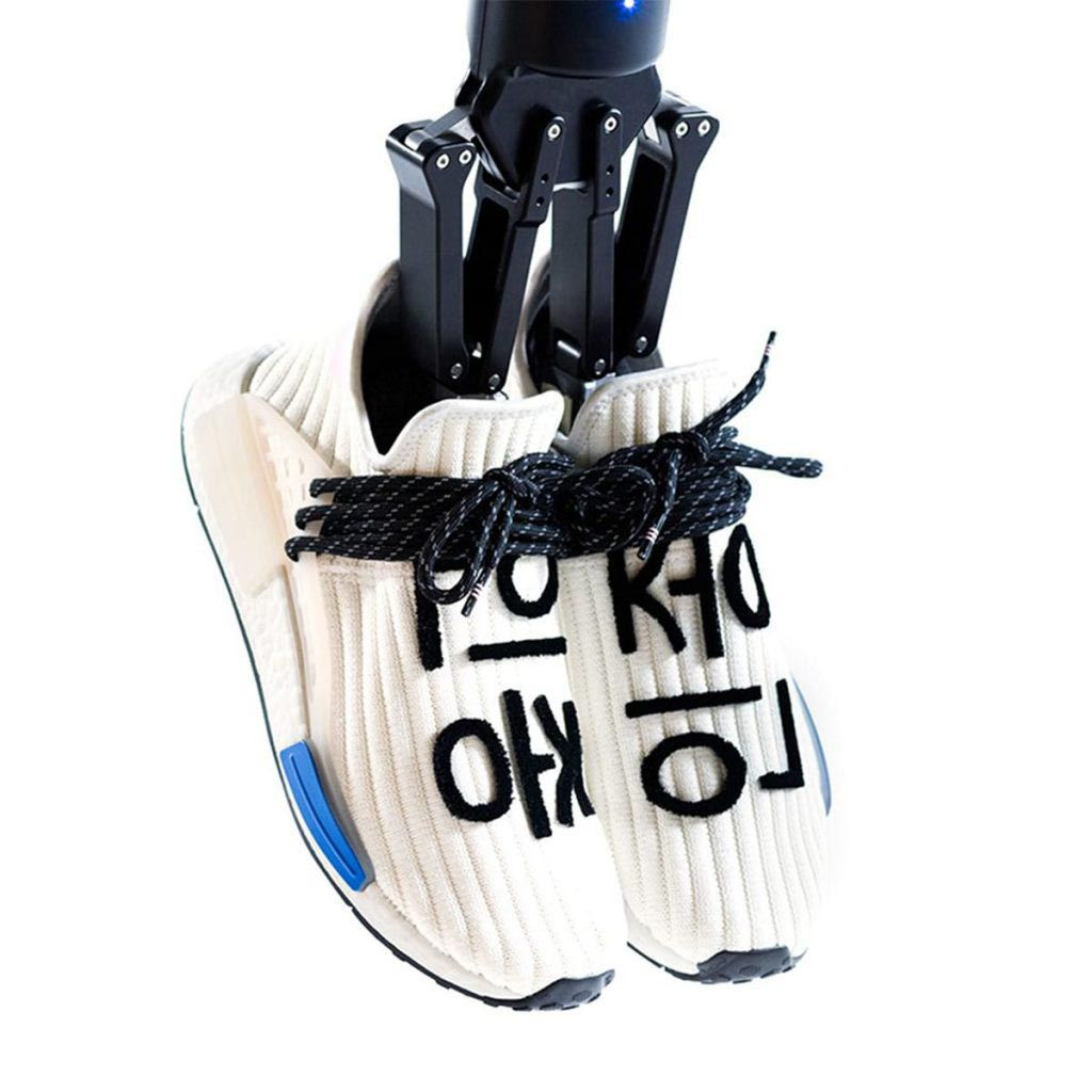 Giày Adidas Pharrell x NMD Human Race 'Cream' Q46454 - Ảnh 4