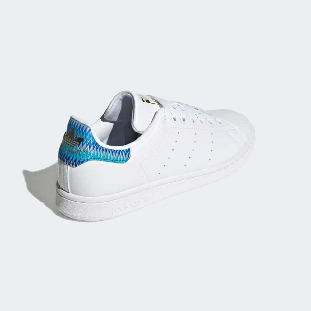 Giày Adidas Stan Smith 'White Blue' H05054 - Ảnh 5