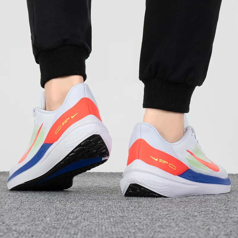 Giày Nike Air Winflo 9 'White Racer Blue Crimson' DX3355-100 - Ảnh 4