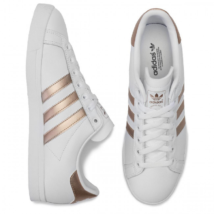Giày Adidas Coast Star W White EE6201 - Ảnh 4