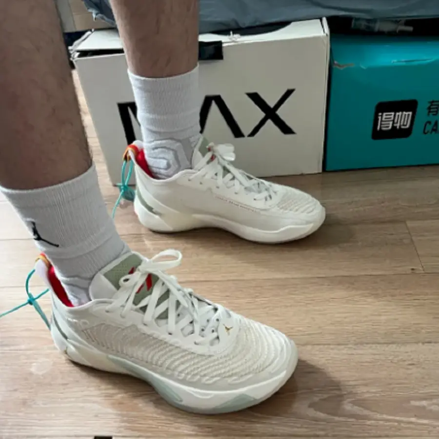 Giày Nike Jordan Luka 1 Year Of The Rabbit 'Sail White' FD4689-100 - Ảnh 4