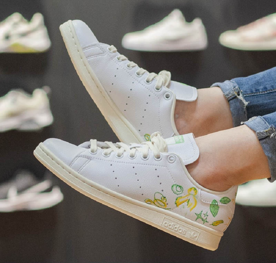 Giày Adidas Disney Stan Smith 'Tinkerbell' GZ5994 - Ảnh 4