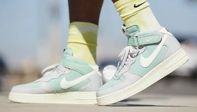 Giày Nike Air Force 1 Mid LX 'Enamel Green' DQ8766-002 - Ảnh 5