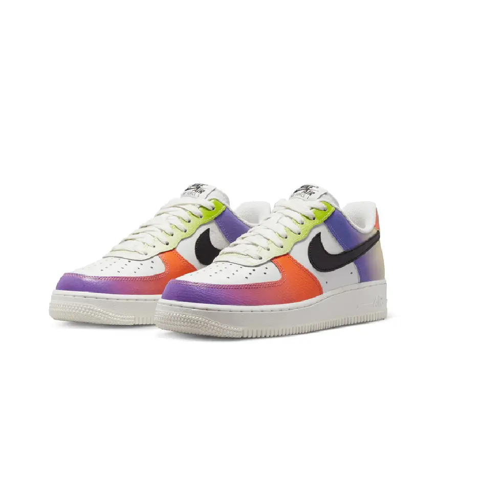 Alternative view of Giày Nike WMNS AIR FORCE 1 '07 'MULTICOLOUR GRADIENT' FD0801-100