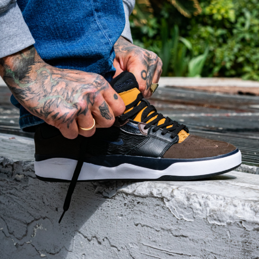 Giày Nike Ishod Wair Premium SB ‘Baroque Brown’ FD1144-200 - Ảnh 4