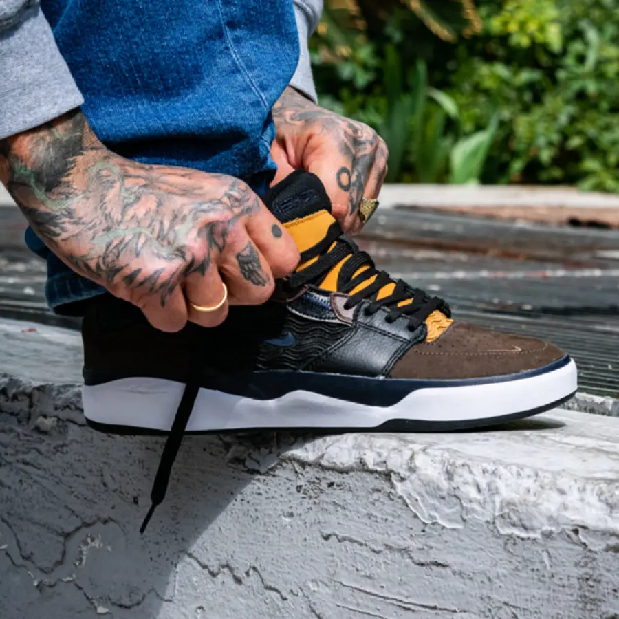 Giày Nike Ishod Wair Premium SB ‘Baroque Brown’ FD1144-200 - Ảnh 4