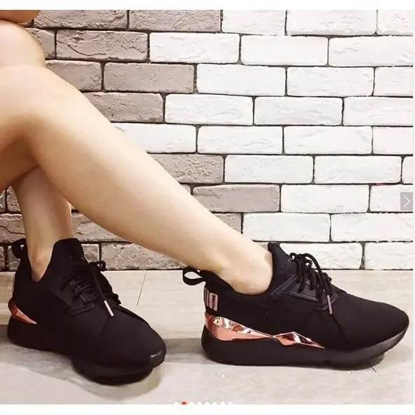 Giày Puma Muse Metal 'Rose Gold' 367047-01 - Ảnh 5