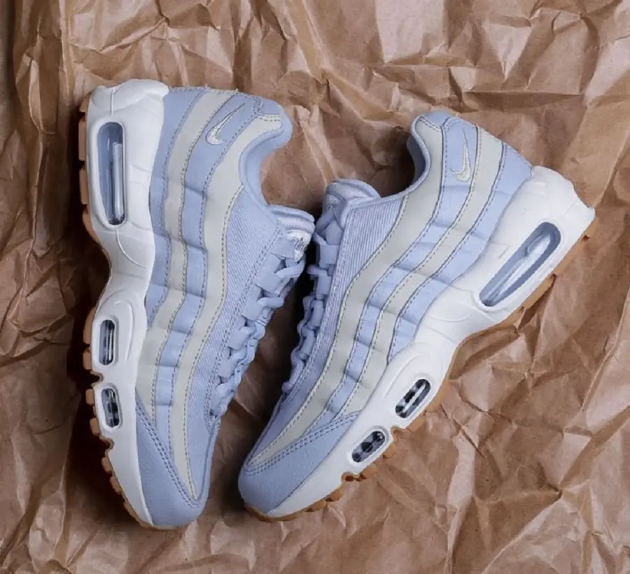 Giày Nike Air Max 95 'Baby Blue Royal Tint Pure Platinum' 307960-403 - Ảnh 3