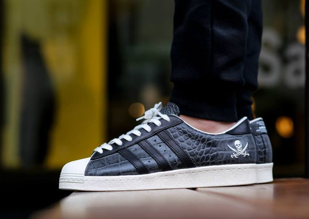 Giày Adidas Neighborhood x Superstar 80s 'NBHD' B34070 - Ảnh 2