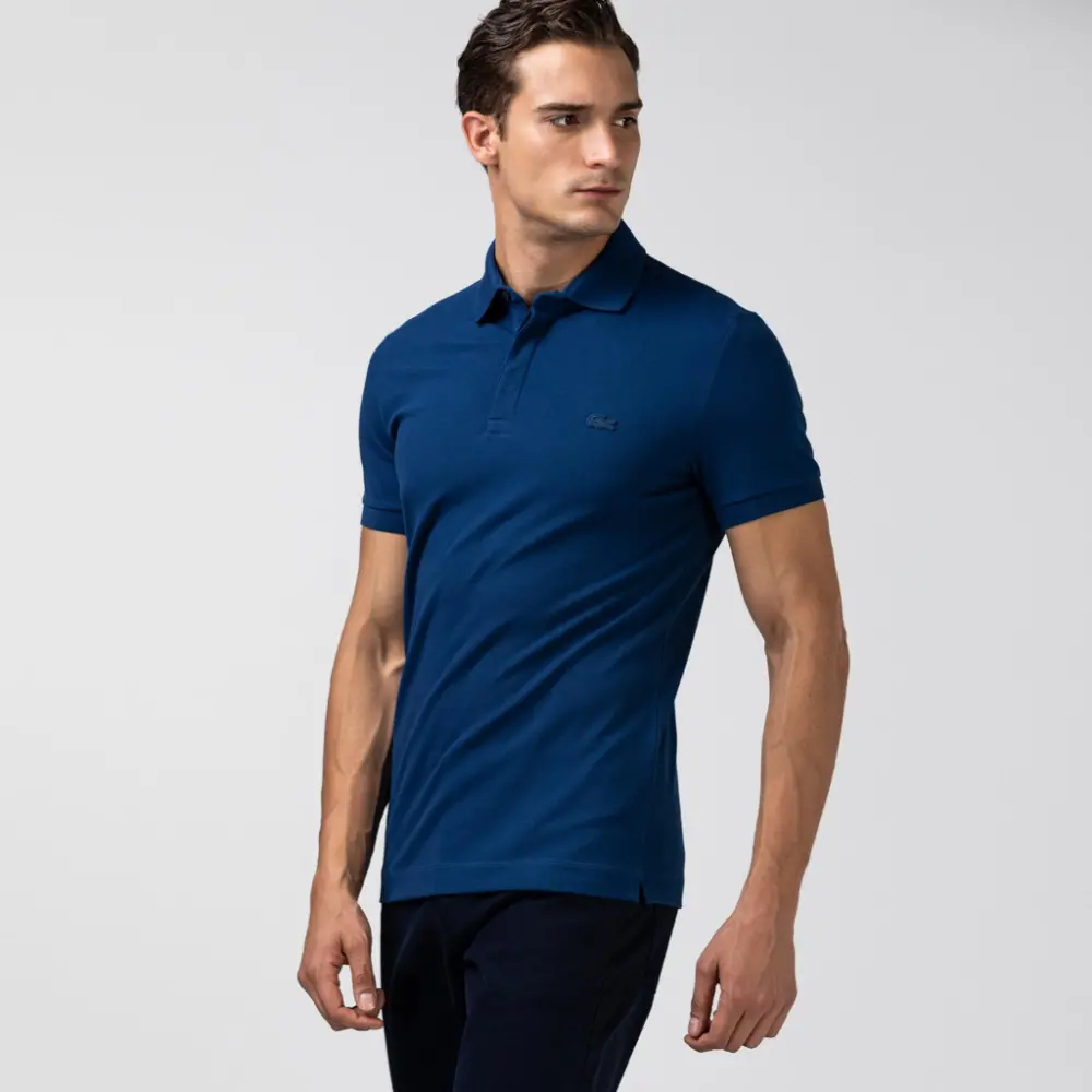 Alternative view of Áo Lacoste Paris Polo Shirt Regular Fit 'Blue' PH5522-HBM