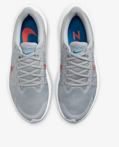 Giày Nike Winflo 8 'Wolf Grey Bright Crimson' CW3419-004 - Ảnh 9