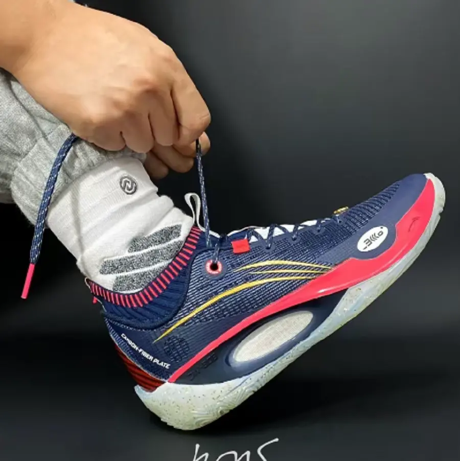 Alternative view of Giày Lining 808 2 Ultra 'Guangdong Southern Tigers' ABAS113-7
