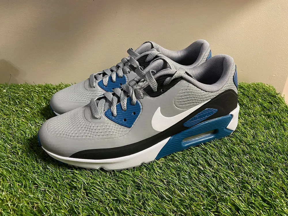 Giày Nike Air Max 90 Golf 'Particle Grey Marina' CU9978-004 - Ảnh 6