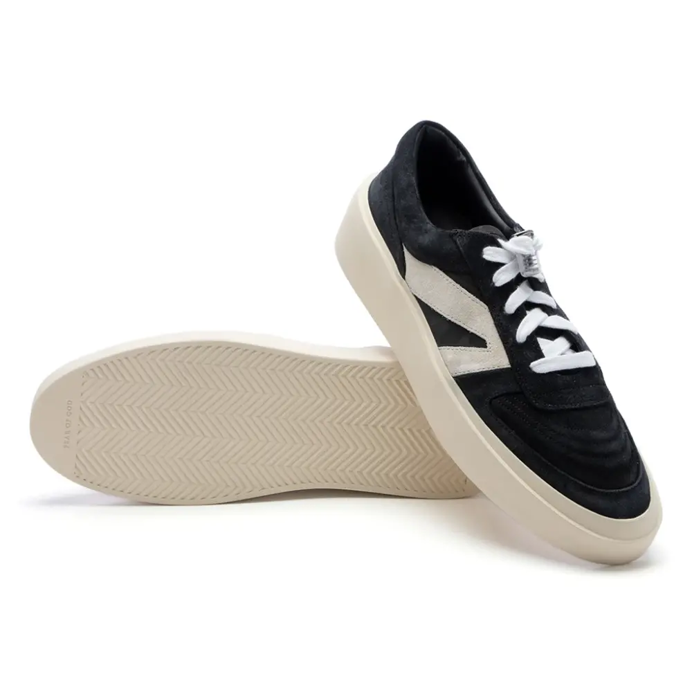 Alternative view of Giày Fear of God Skate Low 'Black' 6P20-7024-SUE-002