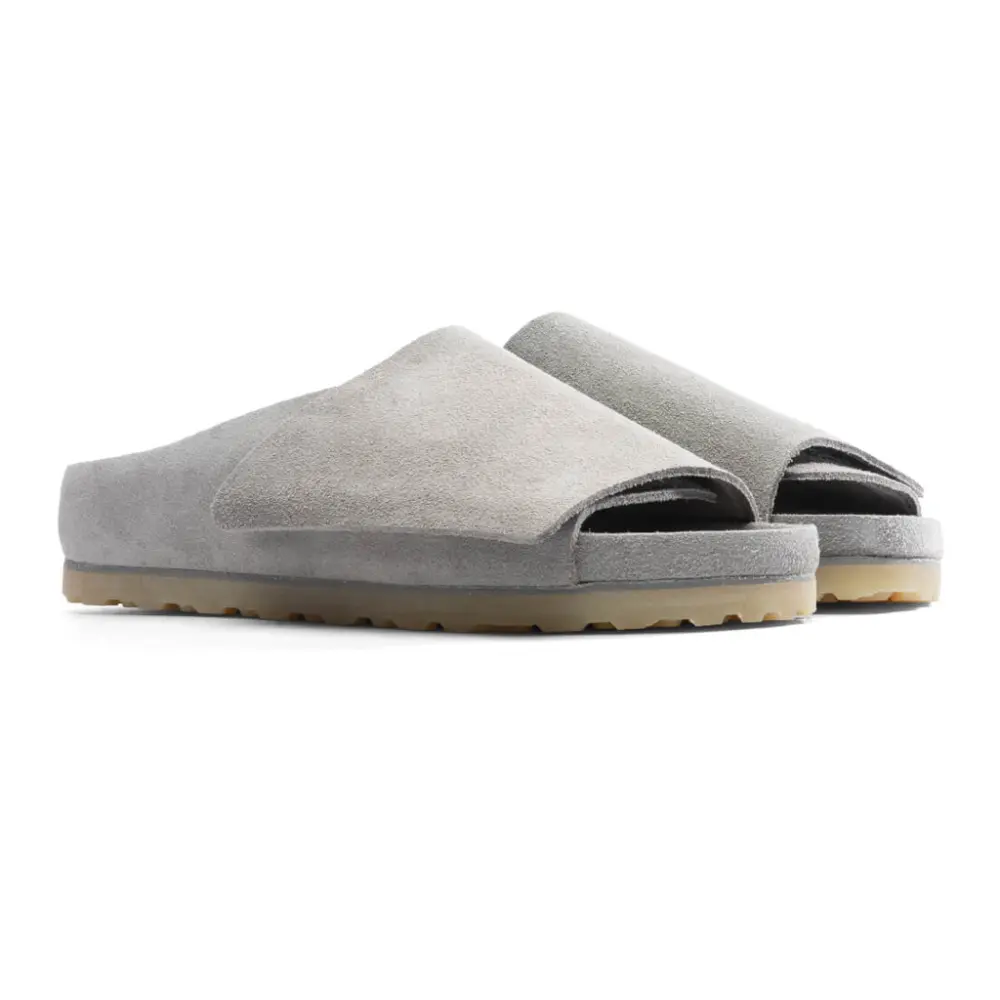 Dép Birkenstock Los Feliz Suede 'Fear Of God Cement' 03452-CEM - Ảnh 5