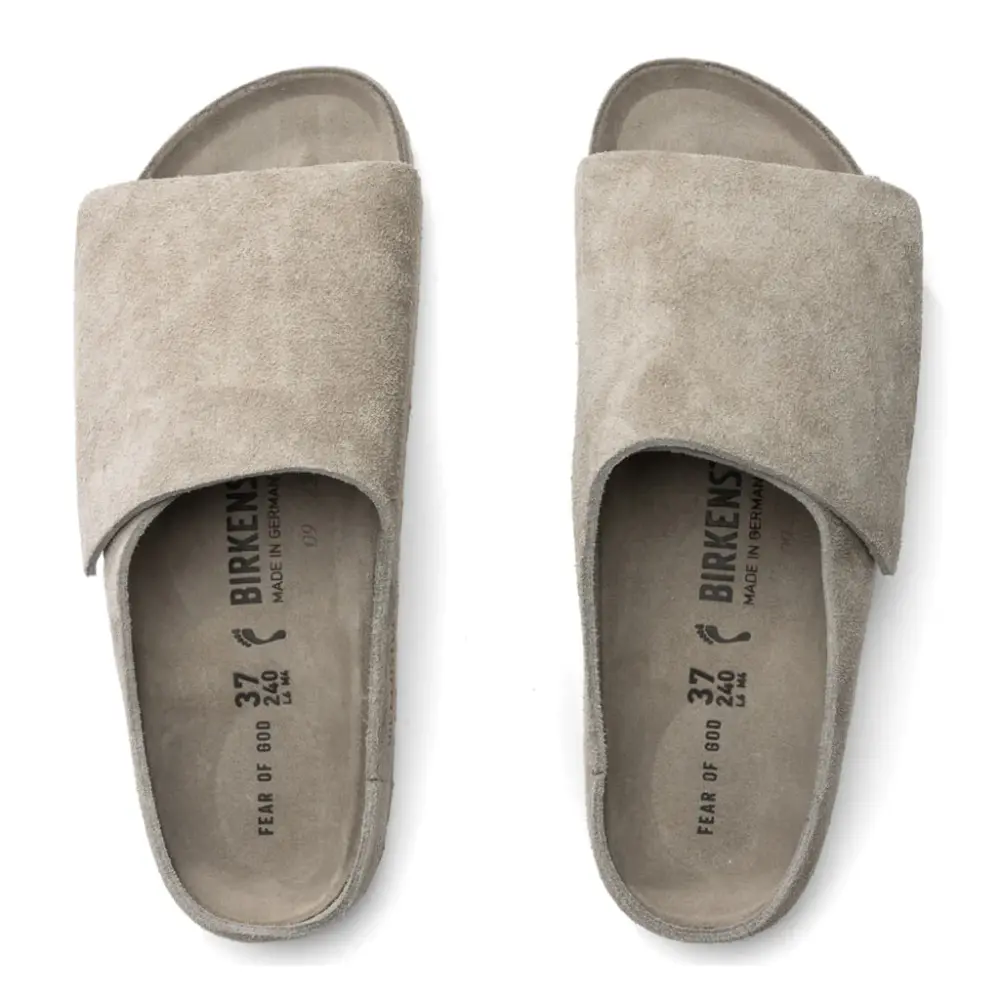 Dép Birkenstock Los Feliz Suede 'Fear Of God Taupe' 03452-TAU - Ảnh 9