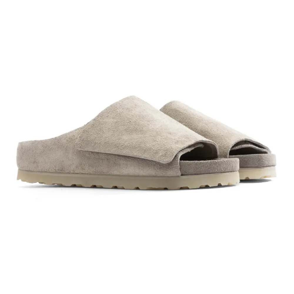 Dép Birkenstock Los Feliz Suede 'Fear Of God Taupe' 03452-TAU - Ảnh 7