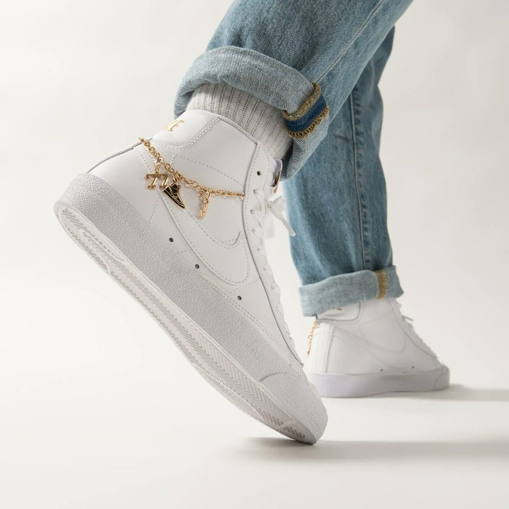 Giày Nike Blazer Mid 77 LX 'Lucky Charms White' DM0850-100 - Ảnh 3