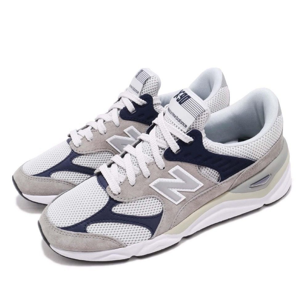 Giày New Balance X90 'Grey Navy' MSX90RPB - Ảnh 2