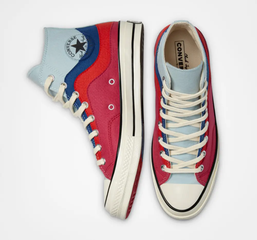 Giày Converse Chuck 70 'Thermo Felt Starlight Blue Love' 169519C - Ảnh 3