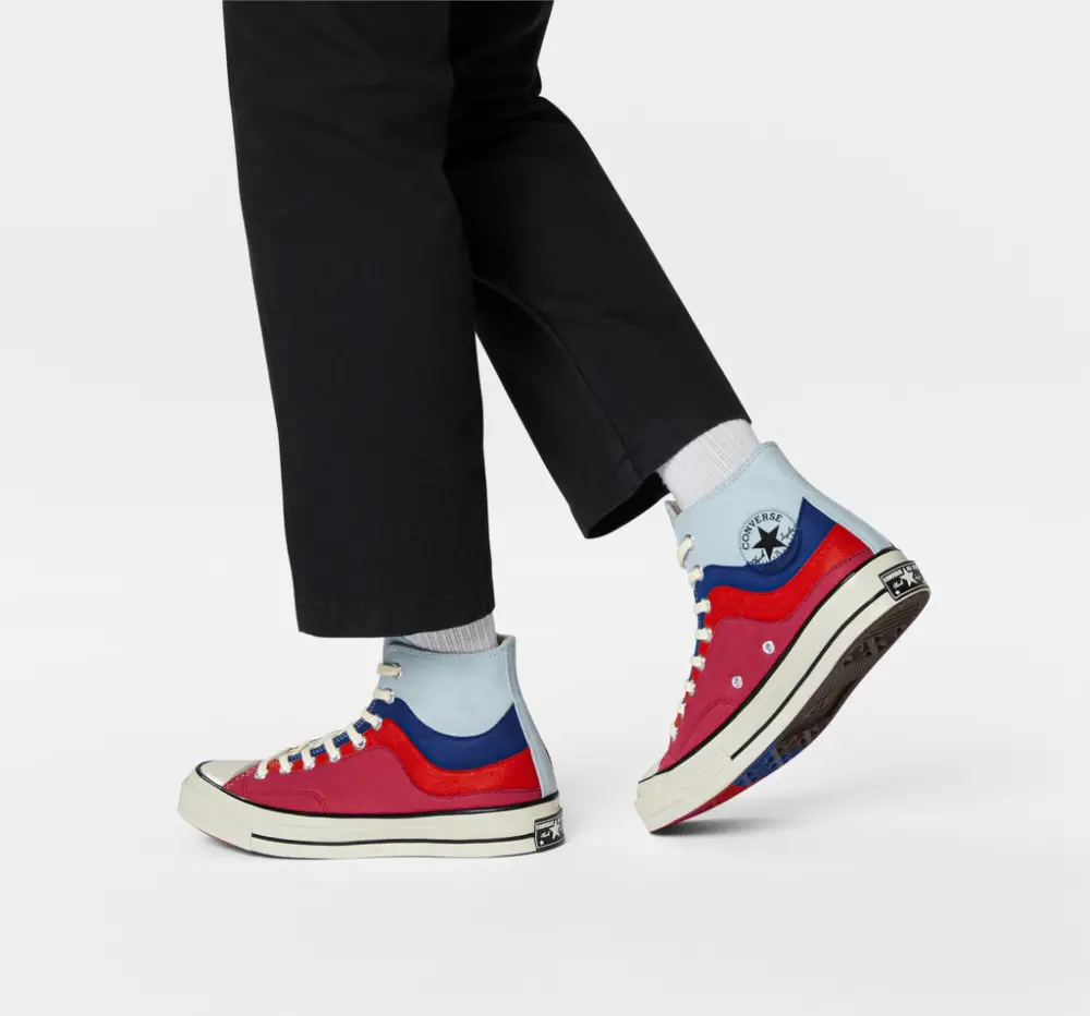 Giày Converse Chuck 70 'Thermo Felt Starlight Blue Love' 169519C - Ảnh 6
