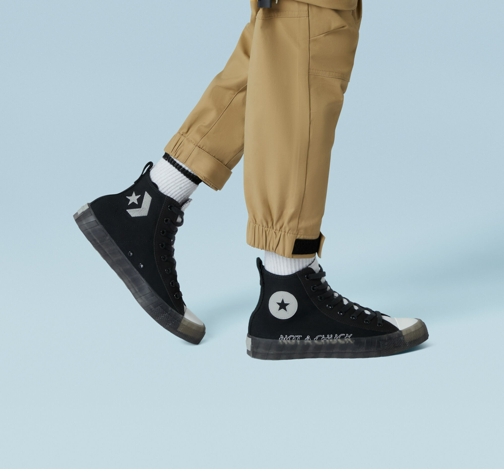 Giày Converse UNT1TL3D High 'Not a Chuck Black' 169467C - Ảnh 6