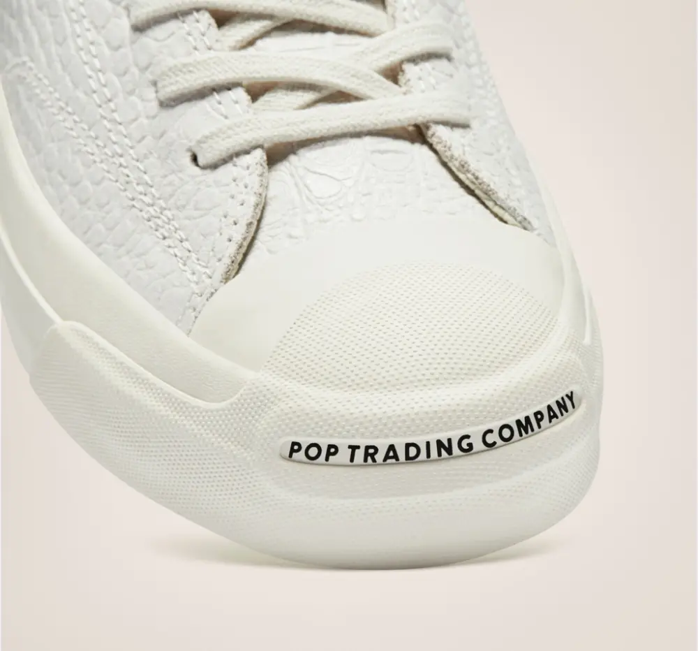 Giày Converse Pop Trading Company x Jack Purcell High 'Egret' 170543C - Ảnh 6