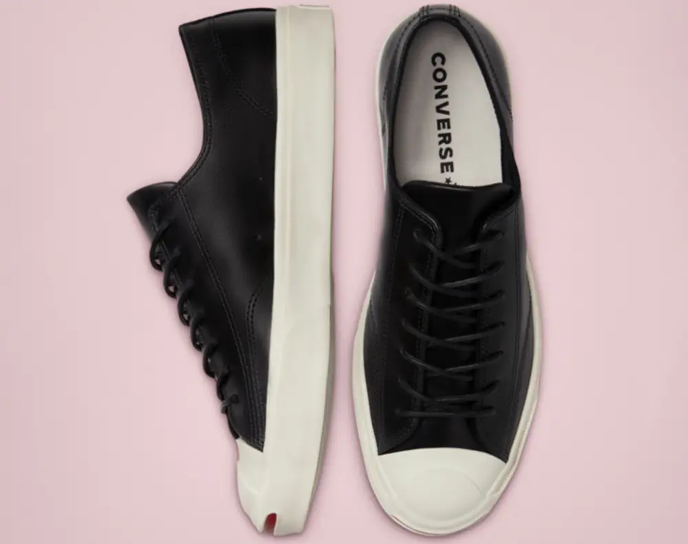Giày Converse Jack Purcell Low 'Black White' 170098C - Ảnh 6