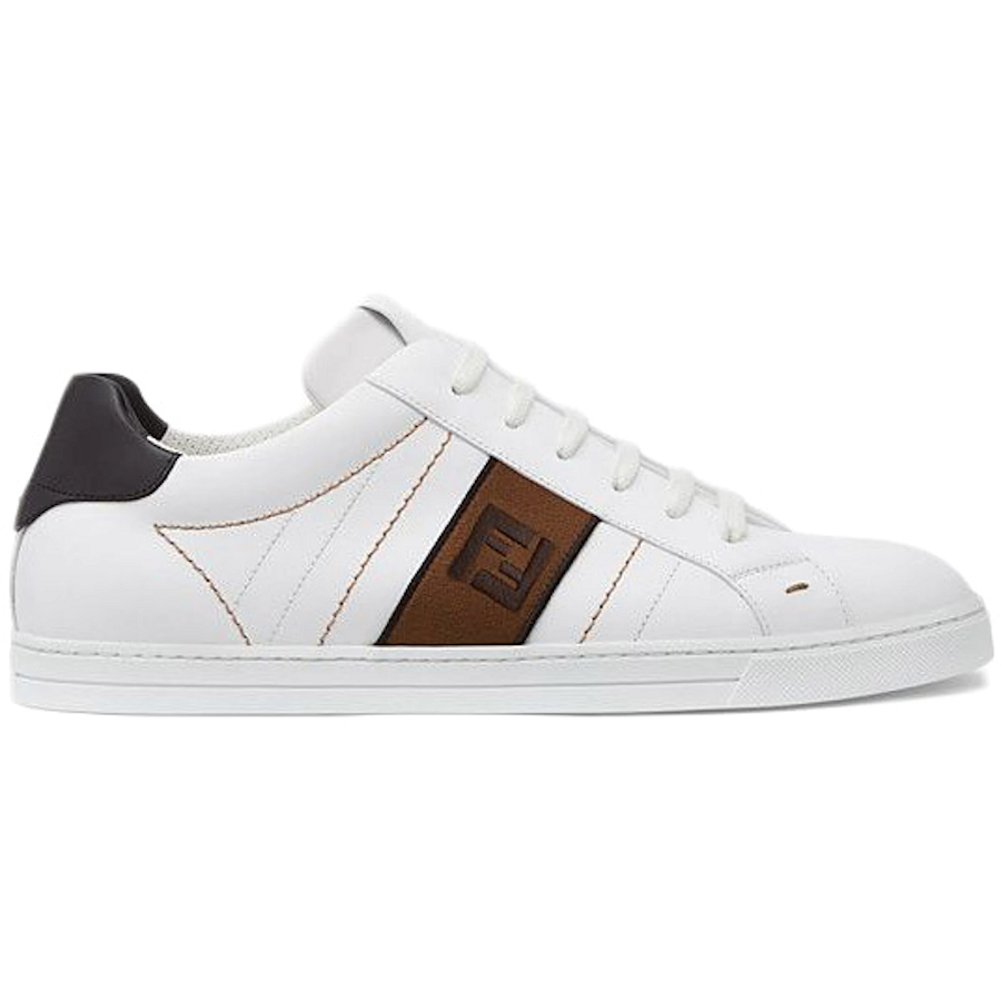 Giày Fendi Low Tops 'White' 7E1166A3XLF13TH