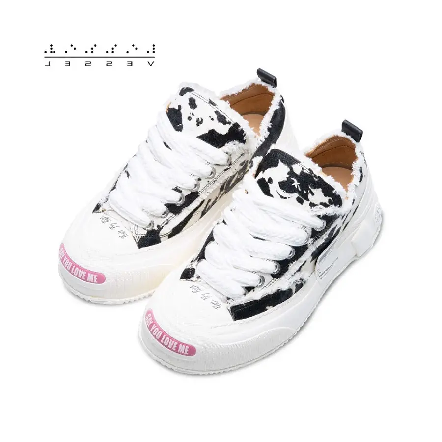 Alternative view of Giày xVESSEL G.O.P. 2.0 Marshmallow Lows 'Cow Print'